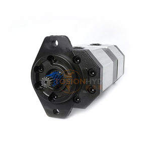 Bomba de Engranajes Hidráulica Doble Industrial Profesional de Bajo Ruido para Unidades - Product Image 3