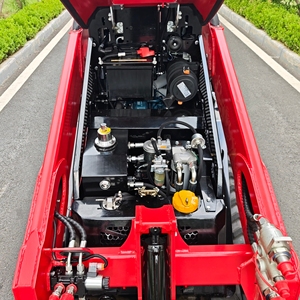 Mini-chargeuse sur chenilles V1000, certifiée EPA/EURO5/CE, multifonctionnelle avec divers accessoires, capacité de charge de 650 kg, moteur <span class=keywords><strong>Kubota</strong></span> - Product Image 4