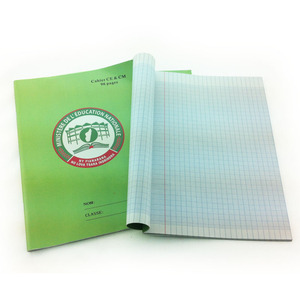 Barato África Camerún personalizado dobles-Lignes libro de ejercicios línea francesa A4 96 páginas cuaderno escolar con encuadernación de costura de sillín - Product Image 3