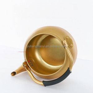 Bình nhôm màu vàng ấm nhôm ấm trà Máy pha cà phê Hàn Quốc hộ gia đình dung tích lớn <span class=keywords><strong>10L</strong></span> gas căng tin ấm nước nóng - Product Image 3