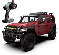Voitures RC 4x4 RLAARLO MK07, voitures RC tout-terrain, voitures RC à moteur brushless, voitures RC de type pick-up, camion tout-terrain télécommandé