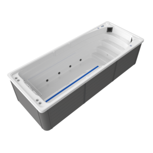 Piscina sin fin, <span class=keywords><strong>Spa</strong></span> de natación con sistema de <span class=keywords><strong>contracorriente</strong></span> potente, Gabinete WPC, Directo de fábrica - Product Image 6