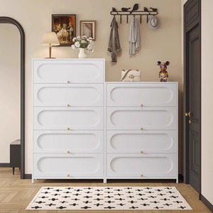 Meuble à chaussures en acier grande capacité, unité de rangement peu encombrante pour l'entrée et le tableau de bord de la maison - Product Image 4