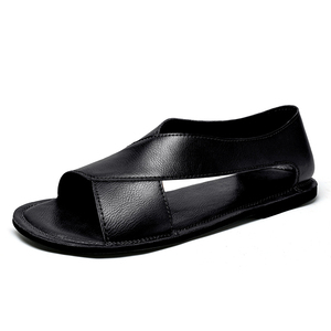 Sandalias de Verano para Hombre, Nueva Tendencia 2026, Originales al por Mayor, con Parte Superior de Cuero Genuino, Estilo Casual para Caminar - Product Image 5