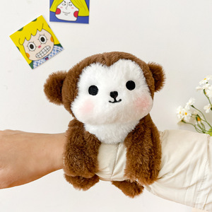 Bear Plop Ring Plush Toy Bracelet <strong>with</strong> Polyester and PP Cotton Filling for Children - Product Image 4