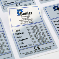 Rouleau d'autocollant électrique PET argent mat résistant aux UV impression personnalisée autocollant auto-adhésif pour panneau solaire