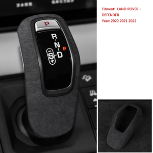 Gear Shift Knob Handle Cover Speed Gear <span class=keywords><strong>Stick</strong></span> Head Cover para Land Rover Defender 2020-2025 - Product Image 6