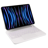 Clavier magique nouvelle génération pour iPad avec étui, mécanique, ultra-fin, BT 5.0, pour tablette Pro 11 M4, pavé tactile multi-touch sans fil