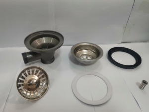 Ống Thoát Nước Thiết Kế Mỹ Có Cổng Tràn Chứng Nhận Hình Khối Phù Hợp Với Hầu Hết Các Bồn Rửa Nhà Bếp Khác Nhau Có Bộ Lọc Mảnh Vụn Thức Ăn - Product Image 6