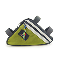 Sac de rangement de vélo de Sport Logo personnalisé, pochette de cadre de selle de vélo triangulaire en Nylon étanche pour le cyclisme