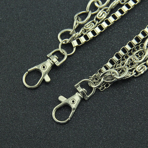 โซ่คล้องกางเกงผู้ชายรูปดาวแบบปรับแต่งได้ ขายดี หลายชั้น โลหะผสมชุบเงิน แฟชั่นเครื่องประดับ - Product Image 2