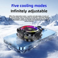 Ventilateur de refroidissement magnétique pour téléphone 22W TH19 avec affichage numérique RGB pour le gaming et le streaming en direct