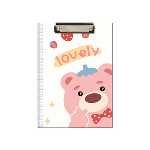 Giao Hàng Nhanh Văn Phòng Nguồn Cung Cấp Các Loại Khác Nhau của Giấy Dễ Thương Tập Tin Clip Tập Tin Bán Buôn Phim Hoạt Hình Phong Cách Thư Mục Tập Tin A4 Với Clip - Product Image 5