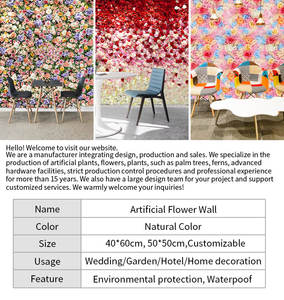 Échantillon gratuit <span class=keywords><strong>de</strong></span> panneaux <span class=keywords><strong>de</strong></span> Roses artificielles, plante <span class=keywords><strong>de</strong></span> pampa, <span class=keywords><strong>gazon</strong></span> mural, couronnes <span class=keywords><strong>de</strong></span> jardin, toile <span class=keywords><strong>de</strong></span> fond <span class=keywords><strong>de</strong></span> mariage, fausse fleur <span class=keywords><strong>de</strong></span> cerisier - Product Image 6