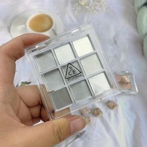 Paleta de sombras de ojos, estuche cuadrado transparente de 4 colores con tapa para almacenamiento de maquillaje cosmético - Product Image 4