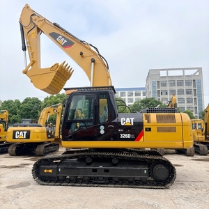 Excavadora de cadenas CAT326D2L usada, 99% nueva, de 26 toneladas, Cat320 <span class=keywords><strong>325</strong></span> 330 336 345, excavadoras grandes Caterpillar de segunda mano - Product Image 1