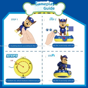 Caja Sorpresa <span class=keywords><strong>de</strong></span> Juguetes, Bloques <span class=keywords><strong>de</strong></span> Construcción para Niños, Coche <span class=keywords><strong>de</strong></span> Dibujos Animados del Equipo <span class=keywords><strong>de</strong></span> Rescate Canino, Set <span class=keywords><strong>de</strong></span> Regalo <span class=keywords><strong>de</strong></span> Navidad para Niños - Product Image 4