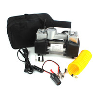 Air Compressor Tire Inflator Portable Double Cylinder Tire Inflator Tire Pump DC 12V 180psi