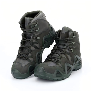 รองเท้าบูทนิรภัยกันน้ำแบบสวมใส่ได้ในฤดูหนาว ป้องกันไฟฟ้าสถิตย์ หัวเหล็ก สำหรับผู้ชาย สไตล์รองเท้าผ้าใบกีฬา เหมาะสำหรับงานก่อสร้าง - Product Image 2