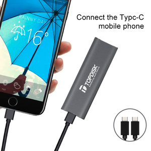 Topdisk PM50C SSD M2 <span class=keywords><strong>M</strong></span>.<span class=keywords><strong>2</strong></span> NVME 1TB basato su USB3.1 Gen2 type-c ad altissima velocità - Product Image 6