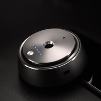Diffuseur de parfum de luxe pour voiture, appareil d'aromathérapie rechargeable, désodorisant ultrasonique pour véhicule, machine à parfum pour voiture