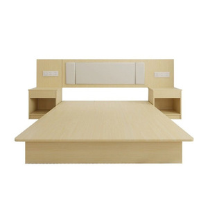 Tête de lit en bois massif moderne personnalisé pour hôtel ensembles de chambre à coucher utilisation appartement et villa - Product Image 3
