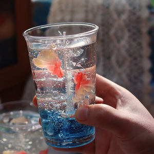 Vela Aromática LANJO Blue Fish de Gel y Cera, Hecha a Mano, Ecológica, de Combustión Lenta, Perfume Creativo para Dormitorio, en Vaso de Vidrio, para Acción de Gracias - Product Image 2