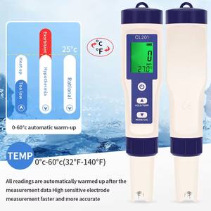 Cl201 Nieuwe <span class=keywords><strong>Cl</strong></span>/Temp Meter Digitaal 2 In 1 Chloor <span class=keywords><strong>Water</strong></span> Kwaliteit <span class=keywords><strong>Tester</strong></span> Voor Zwembaden Drinkwater Aquaria - Product Image 6
