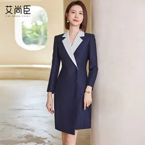 women formal dresses office lady elegant pencil modest fashion dress for Thailand market