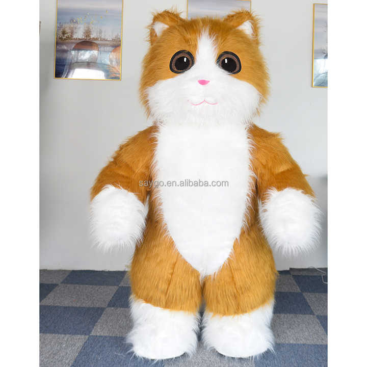 Outdoor Inflatable Dog cat Costumes for Adults Cosplay 2m/2.6m Unisex Doll cat Mascot Costume Suits for Events Rental
