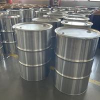 Usine Directe Personnalisable 200L Tambour En Acier Inoxydable Récipient Alimentaire Liquide Industriel Recyclable 55 Gallons Seau Personnalisable