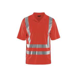 BLAKLADER-Polo UV 339110115500S Hi-Vis Red - EAN 7330509501191 ROPA DE TRABAJO DE S - Product Image 1