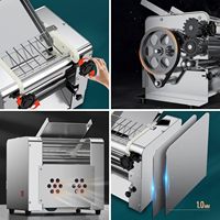 Nouvelle machine à pâtes électrique automatique commerciale 2200W, multifonctionnelle, pour nouilles, spaghetti, rouleaux de pâte, presse à wonton, pains