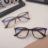 Nueva Montura de Gafas Transparente Multicolor, Fresca, Linda y Delgada para Rostro Grande DM005