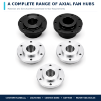 Pale de ventilateur axial pour refroidissement de moteur de générateur, 3 pales, PAG, polyamide renforcé de fibres de verre, angle réglable, haute résistance