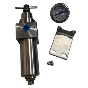 Válvula reductora de presión de acero inoxidable serie SFR de 1/2 pulgada, grado sanitario para agua potable a temperatura normal - Product Image 2