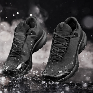 Chaussures de randonnée et de trekking pour hommes, haute qualité, personnalisées, hiver/été, sport de plein air, baskets décontractées blanches, empeigne en mesh, semelle extérieure en caoutchouc - Product Image 3