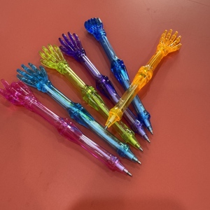 Pubblicità creativa penna a sfera 1.0mm Design con scheletro osseo trasparente bombola per bambini - Product Image 6