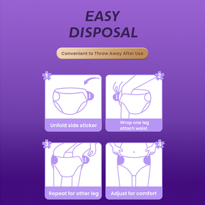 Mutandine Mestruali a Vita Alta Comode e Traspiranti per Tutte le Taglie, che Sostituiscono gli Assorbenti Igienici - Product Image 6