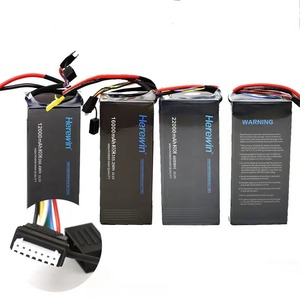 DJI 공급 업체 Herewin LiCoO UAV 배터리 22000mah 20C 25C 스프레이 드론 배터리 22000mah 6S 12S 14S 배터리