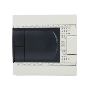 Unité principale PLC compacte FX3GA-24MR-CM, 24 points, 14DI, 10 sorties relais, alimentation CA, interface de communication intégrée - Product Image 1