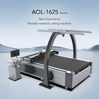 Machine de découpe numérique CNC AOL de haute précision pour tapis de sol de voiture avec outil de marquage à couteau oscillant