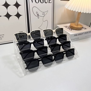 Présentoir à lunettes transparent à 7 niveaux, étui de comptoir pour lunettes de soleil, rangement de bureau durable - Product Image 2