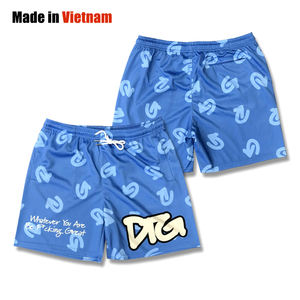 Short de basket-ball personnalisé de haute qualité pour hommes respirant et imprimé pour l'entraînement en club et les sports - Product Image 1