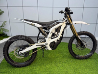 Moto électrique tout-terrain Sur Ron Light Bee 2 78.54V, moteur central 24Kw, 90Km/H, suspension intégrale, VTT Surron lbx 2