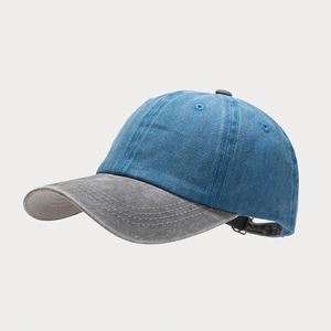 Custom Embroidery Logo Washed Dad Hat Men 6 Panels Sports <b>Cap</b> 100% Cotton <b>Plain</b> Faded Two Tone Sports Baseball <b>Cap</b> - Product Image 5