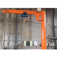 Mini-grue à flèche murale personnalisée pour matériaux de construction 1t 3t 2t