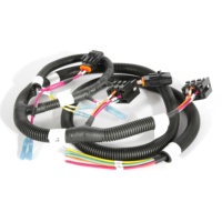 Rast 2,5mm power stecker mit 2,54 MM IDC flach Kabel montage für PCB wireharness hersteller mit WHMA/IPC620