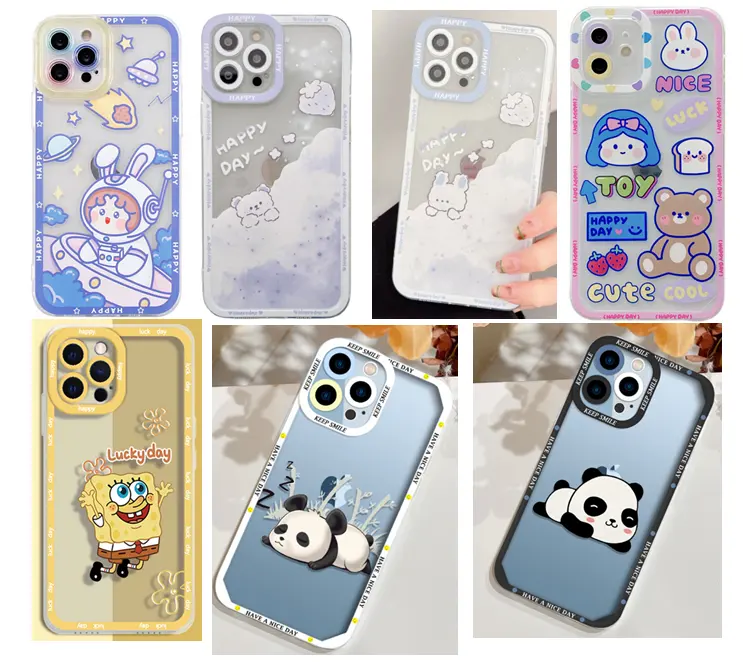 cheap custom design cute sheep Soft TPU Girls Women phone case for iPhone 13 iphone x 11 12 Case