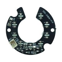 Placa PCBA para Cámara de Vigilancia CCTV con LED Infrarrojo SMD de 850nm, 1 oz de Grosor de Cobre, Marca CGX, Fabricante OEM/ODM